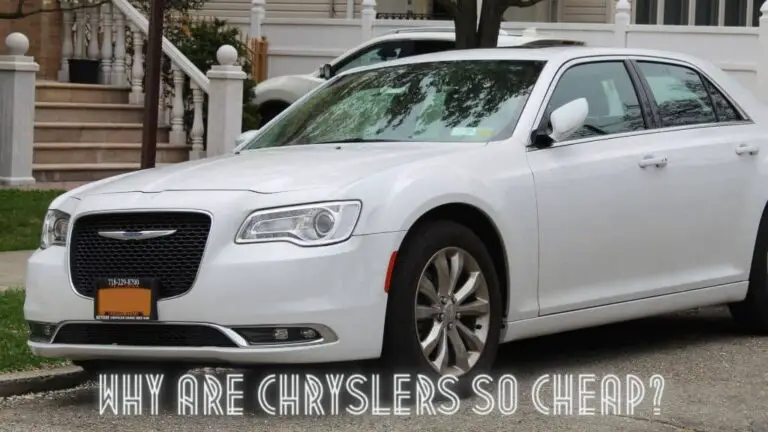Why Are Chryslers So Cheap? Next Wheeler Got 4 Reasons